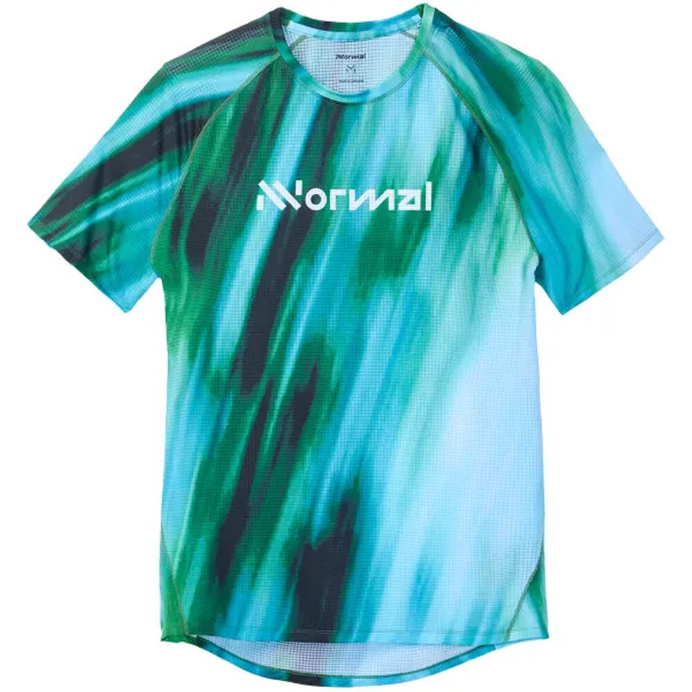 Nnormal camisetas trail running manga corta hombre RACE T-SHIRT PRINT vista detalle