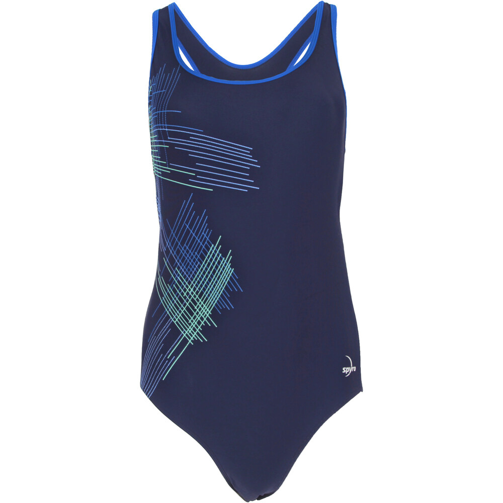 Tiana bañador natación mujer Azul (46)