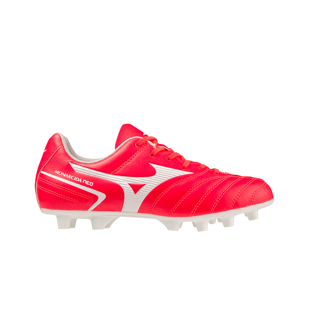 Mizuno botas de futbol niño multitaco y terreno duro MONARCIDA NEO II SELECT Jr lateral exterior