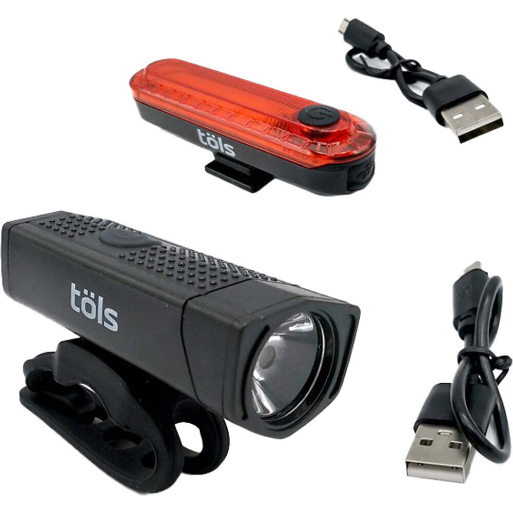 Tols equipos eléctricos bicicleta TOLS SET USB LIGHT vista detalle
