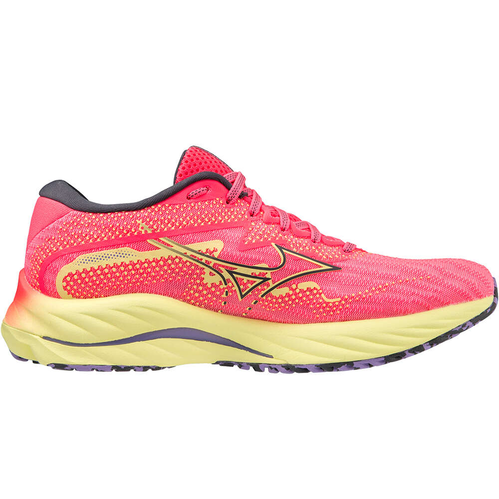 Mizuno zapatilla running mujer WAVE RIDER 27 (W) lateral interior