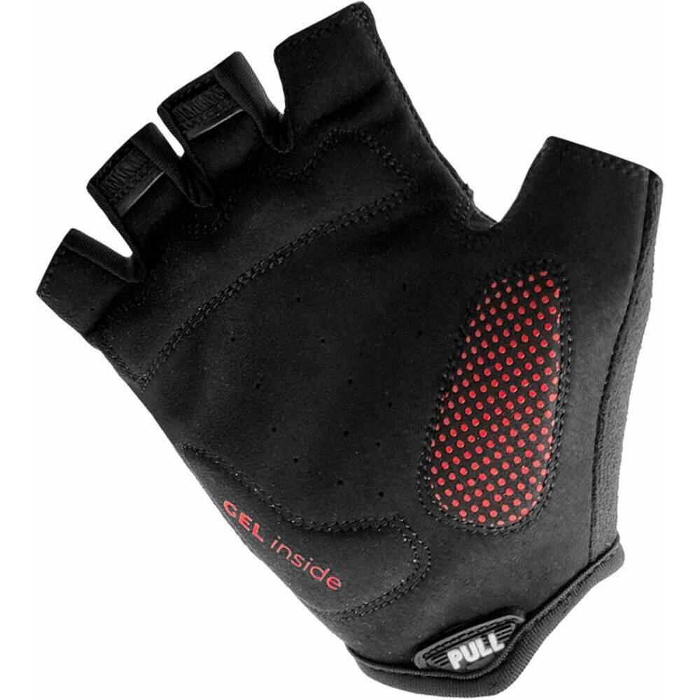 Osbru guantes cortos ciclismo GLOVE RACE ZUGAS vista trasera