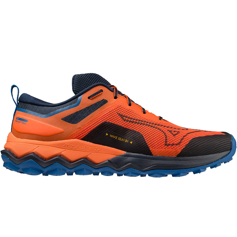 Mizuno zapatillas trail hombre WAVE IBUKI 4 lateral exterior