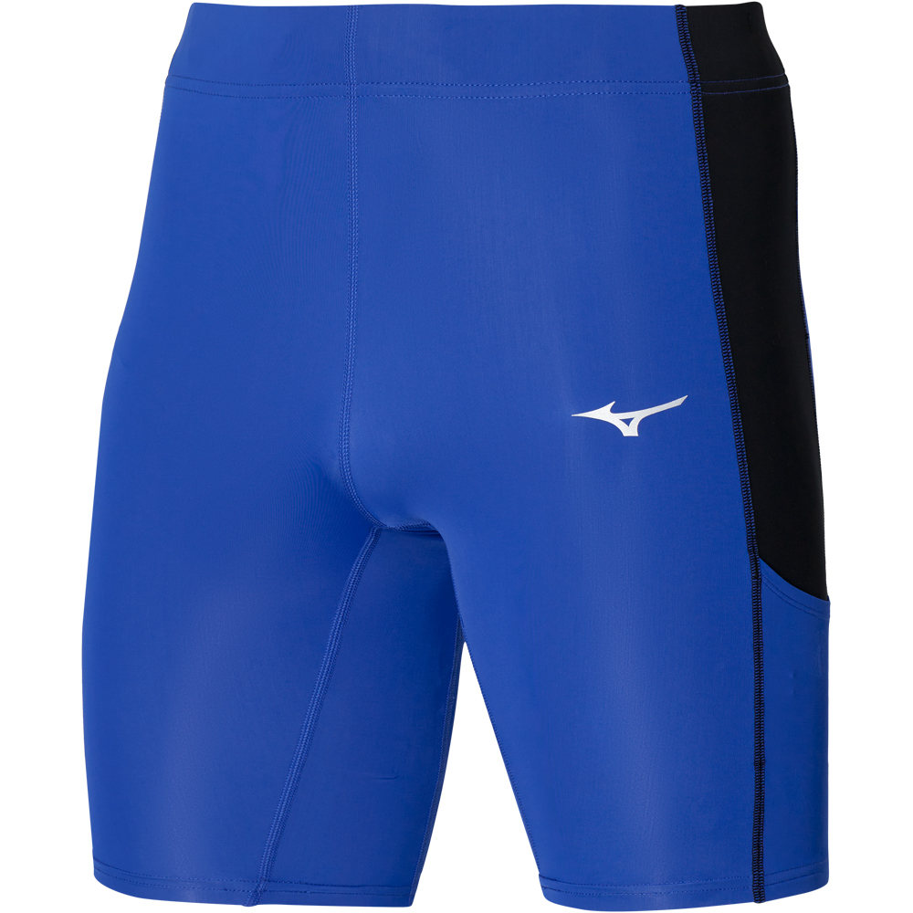 Mizuno mallas cortas fitness hombre Core Mid Tight vista frontal