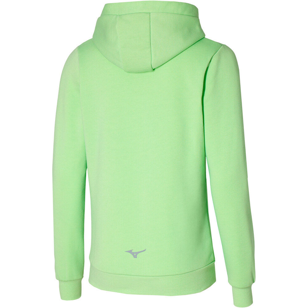 Mizuno sudaderas deportivas mujer Release Hoodie (w) vista trasera