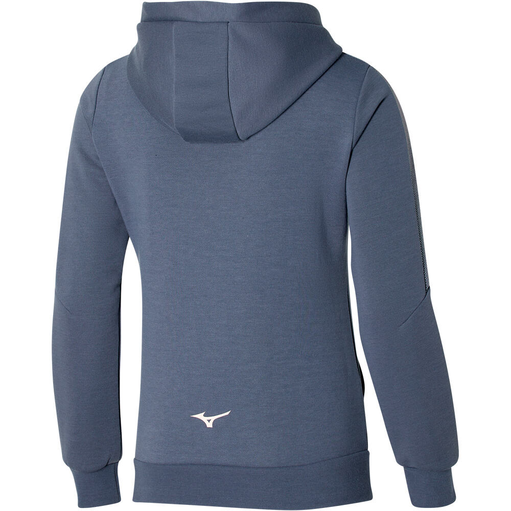 Mizuno sudaderas deportivas mujer Release Sweat Jacket (w) vista trasera