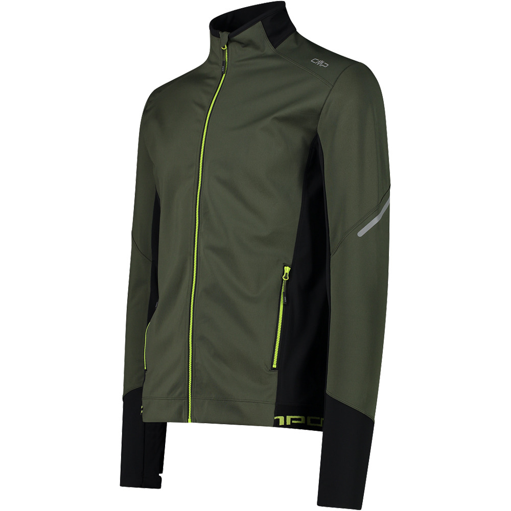 Cmp CHAQUETA TRAIL RUNNING HOMBRE MAN JACKET HYBRID vista detalle