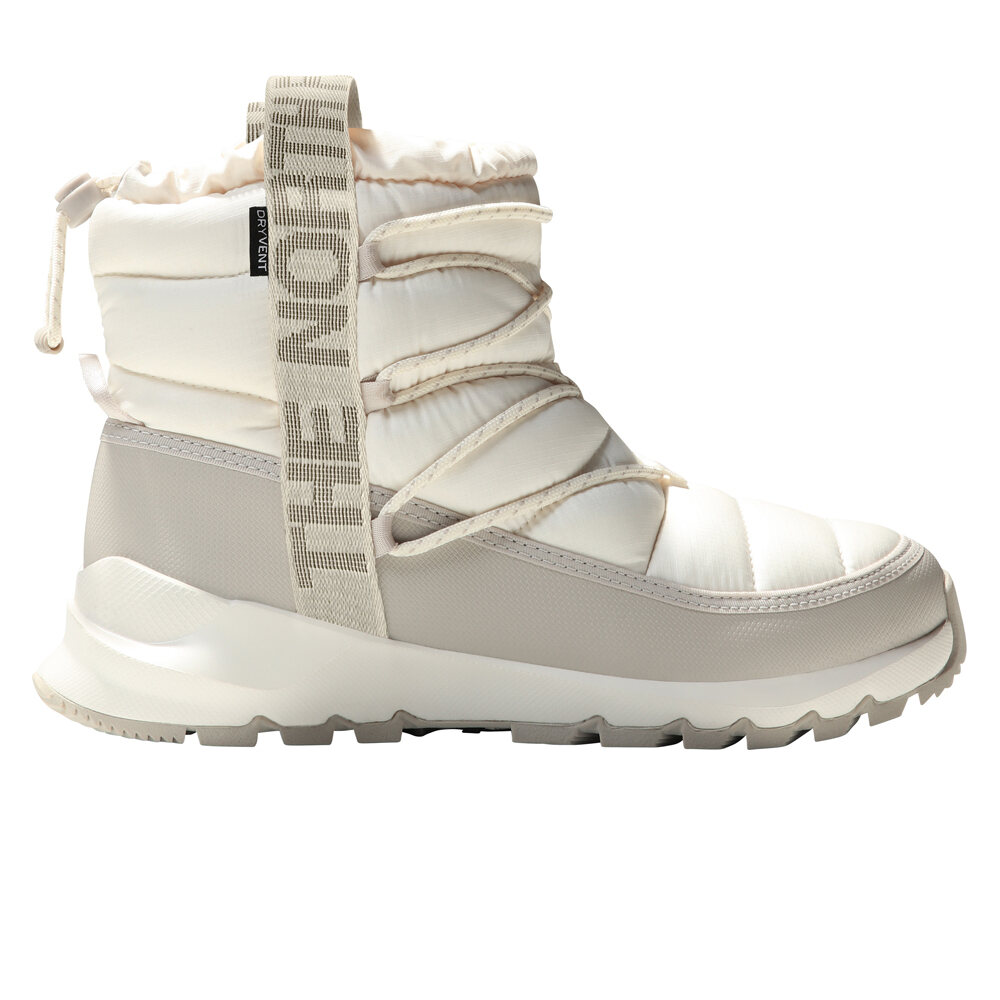 Thermoball lace up waterproof botas apreski mujer Blanco (39)