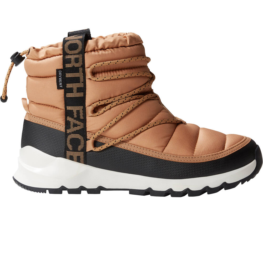 Thermoball lace up waterproof botas apreski mujer Beige (37)