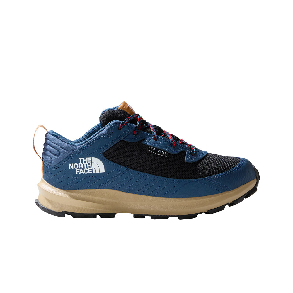 The North Face zapatilla trekking niño Y FASTPACK HIKER WP lateral exterior