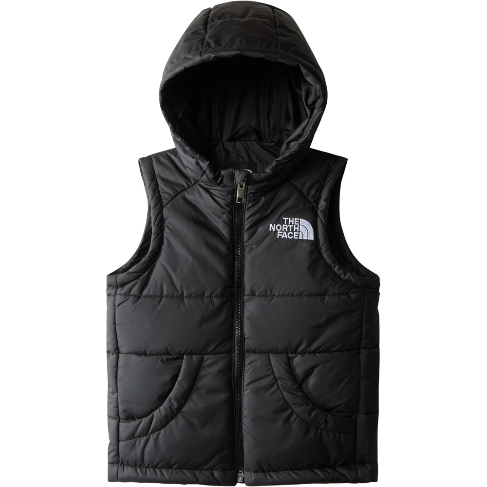 The North Face chaleco outdoor niño KID HOODED VEST vista frontal