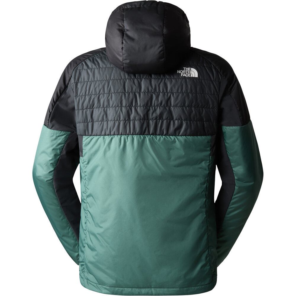 The North Face chaqueta impermeable insulada hombre M MIDDLE CLOUD INSULATED vista trasera