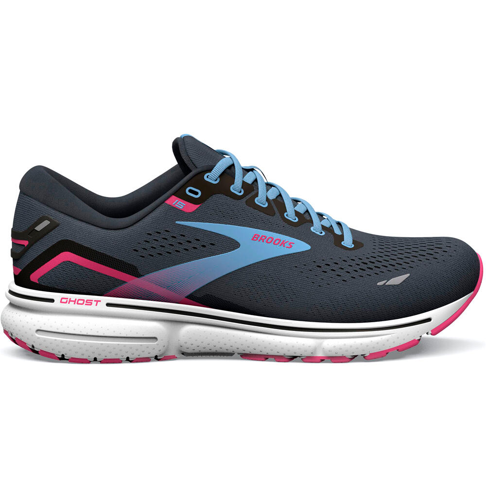 Brooks zapatilla running mujer Ghost 15 lateral exterior