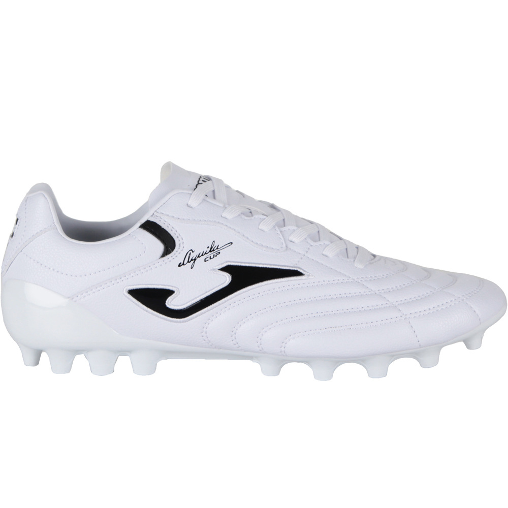 Aguila cup ag botas de futbol cesped artificial Blanco (45)
