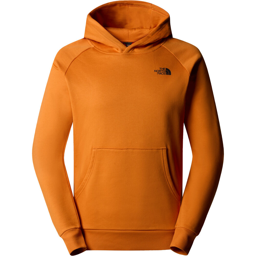 The North Face sudadera hombre M RAGLAN REDBOX HOODIE vista frontal