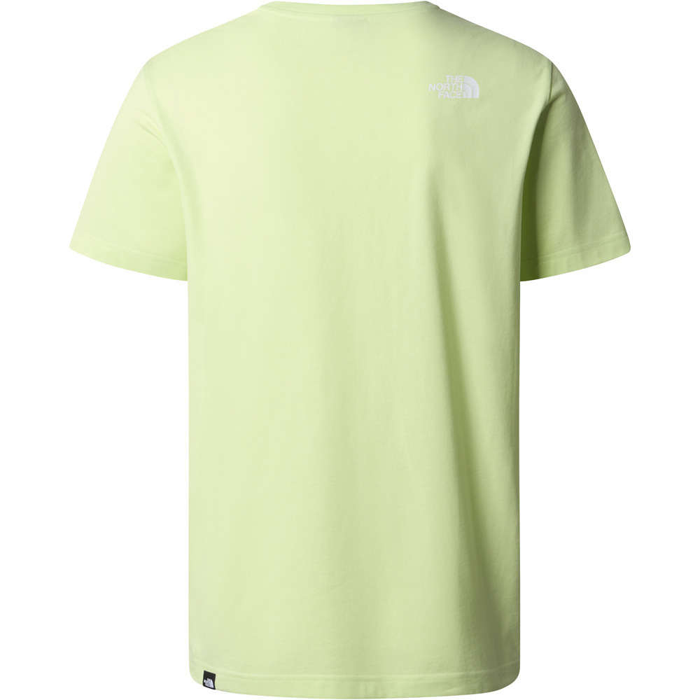 The North Face camiseta manga corta hombre M S/S SIMPLE DOME TEE vista trasera