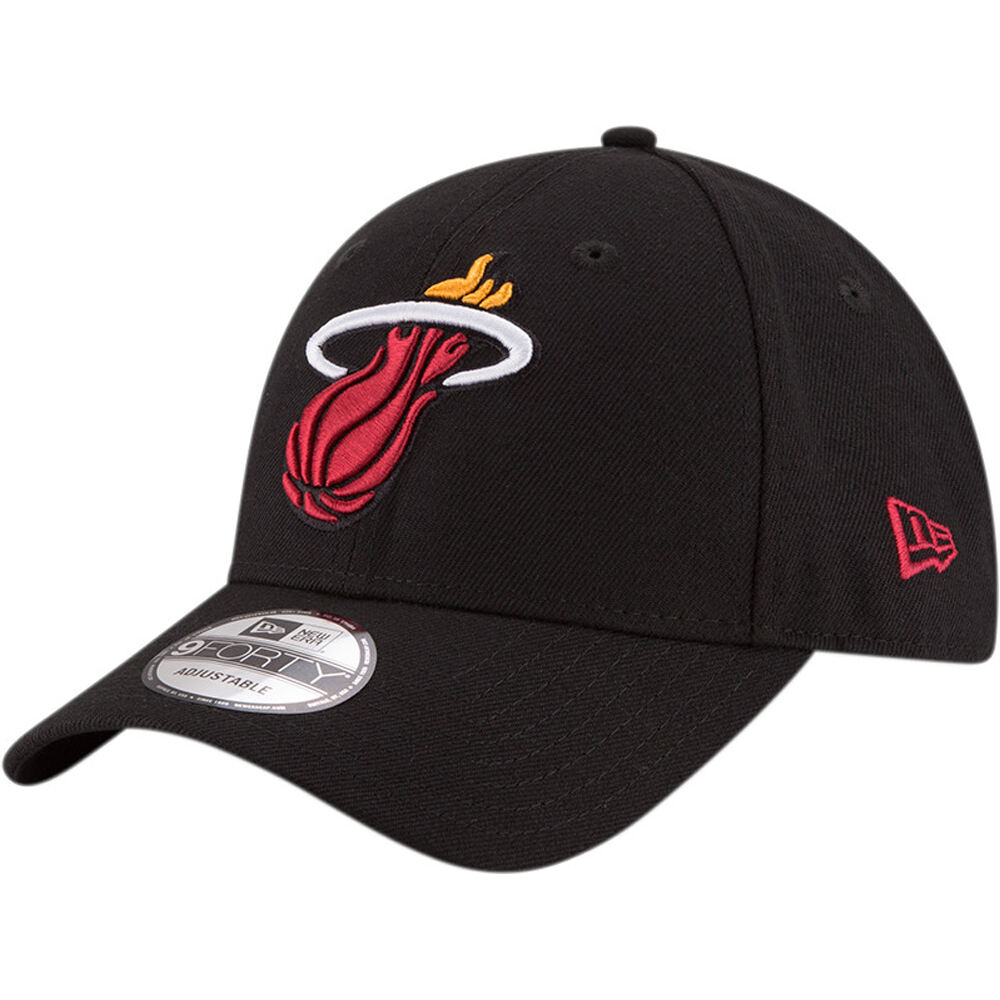 New Era gorras baloncesto MIAMI HEAT vista frontal