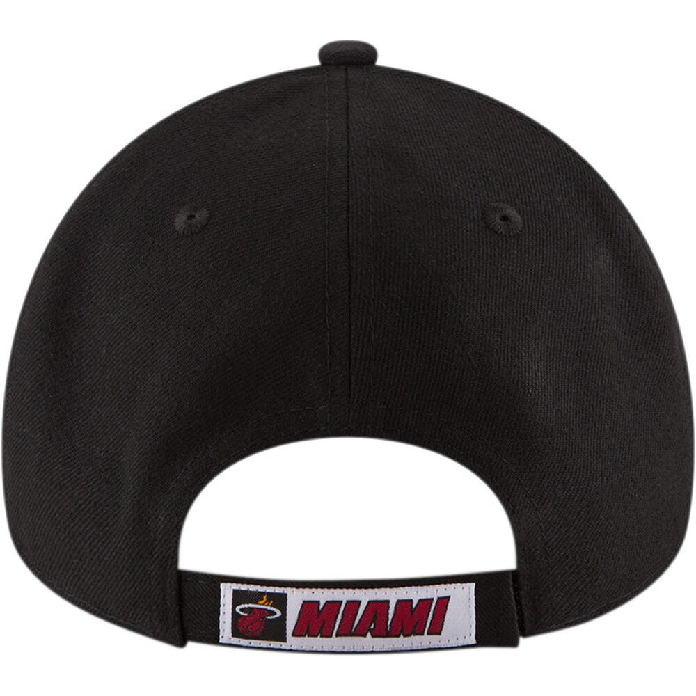 New Era gorras baloncesto MIAMI HEAT vista trasera