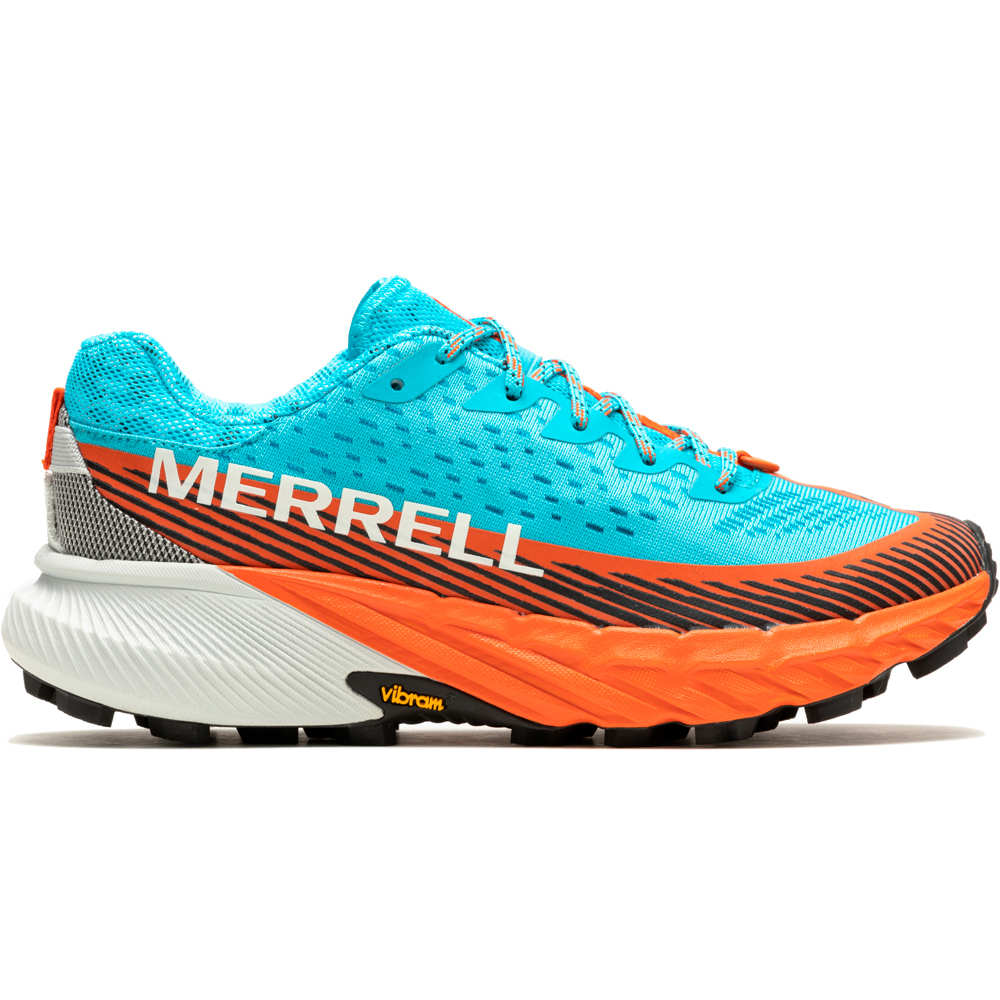 Merrell zapatillas trail mujer AGILITY PEAK 5 lateral exterior