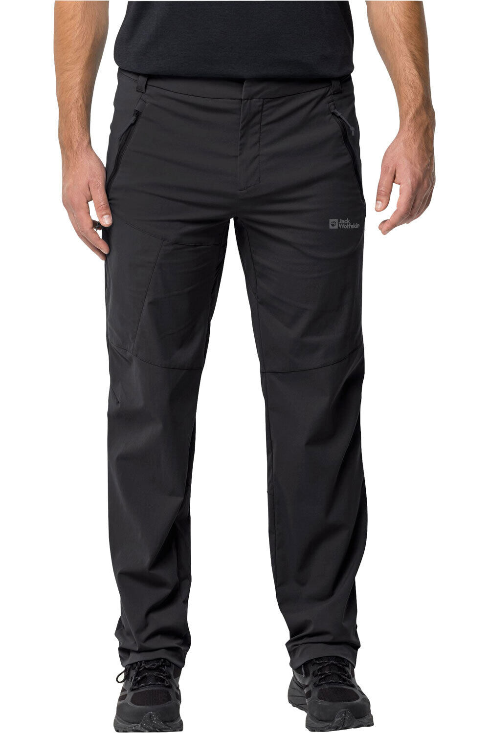 Glastal pantalón montaña hombre Negro (52)