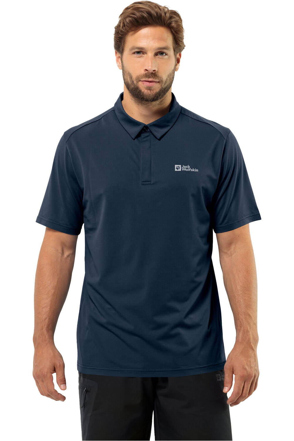 Delgami camiseta montaña manga corta hombre Marino