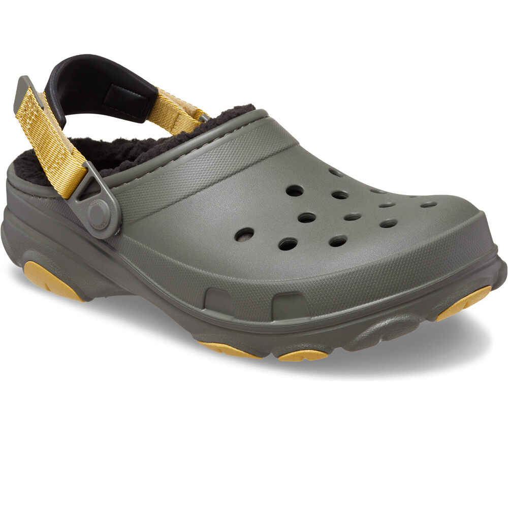 Crocs zueco mujer All Terrain Lined Clog U lateral interior