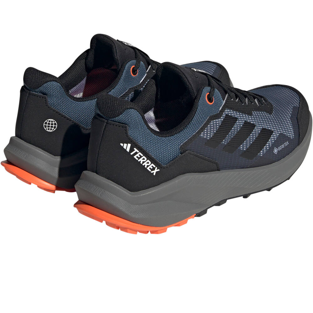 adidas zapatillas trail hombre TERREX TRAILRIDER GTX vista trasera