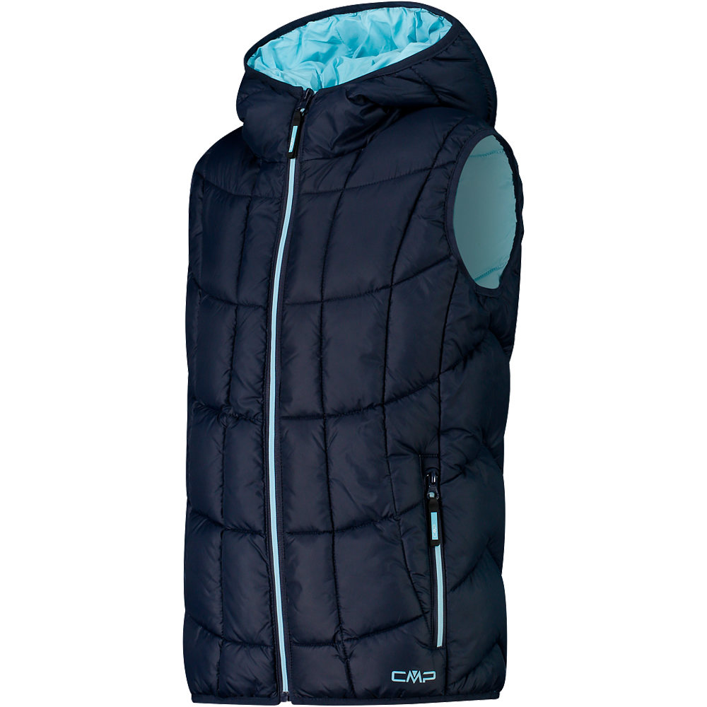 Cmp chaleco outdoor niño KID G VEST FIX HOOD vista detalle