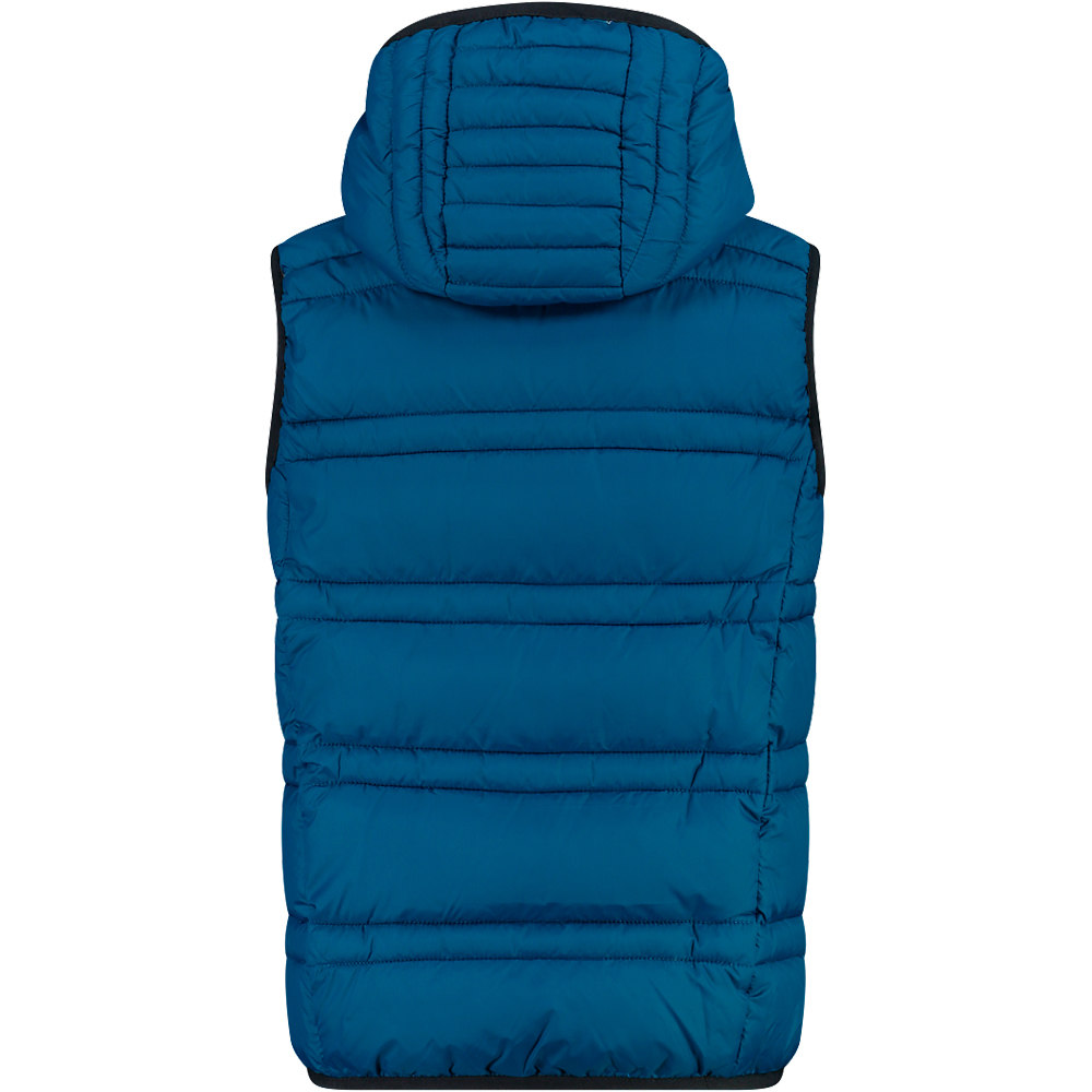 Cmp chaleco outdoor niño KID VEST FIX HOOD vista trasera