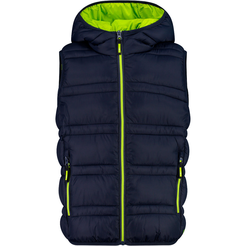 Cmp chaleco outdoor niño KID VEST FIX HOOD vista frontal