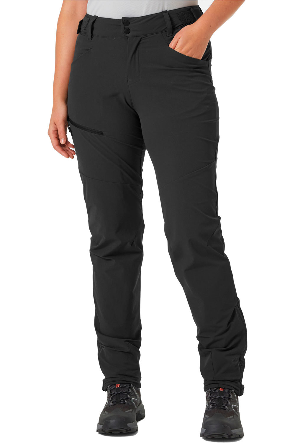 Blaze softshell pantalón montaña mujer Gris (L)