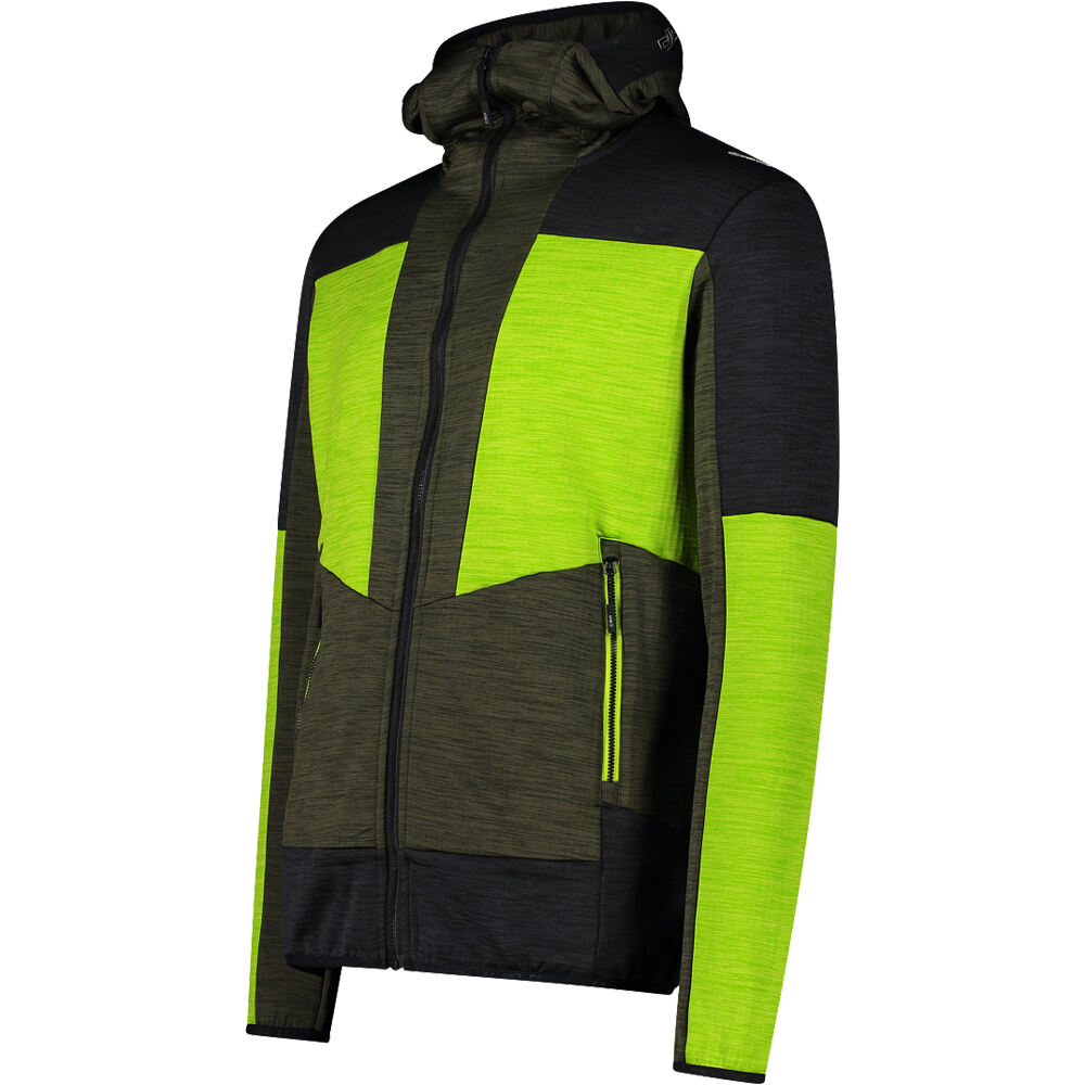 Cmp chaqueta outdoor hombre MAN JACKET FIX HOOD vista detalle