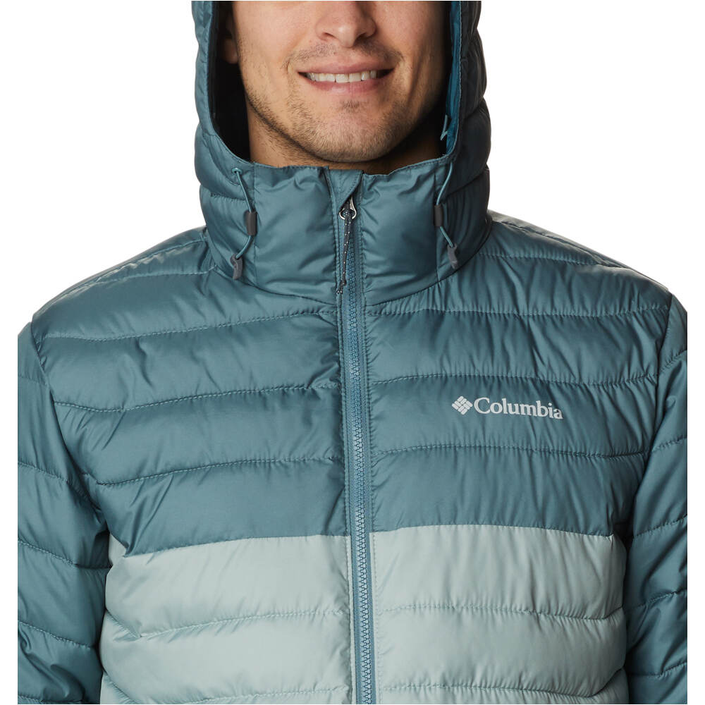 Columbia chaqueta outdoor hombre Powder Lite Hooded Jacket 04