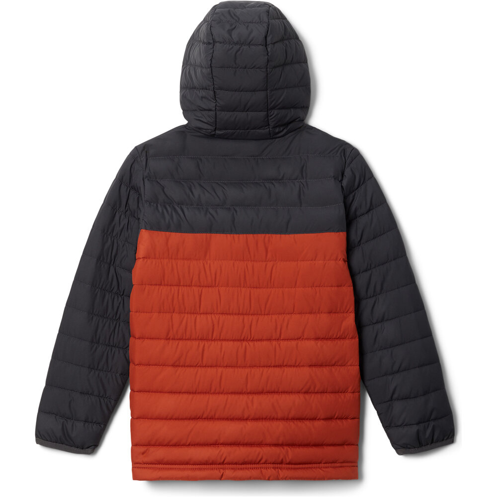 Columbia chaqueta outdoor niño Powder Lite Boys Hooded Jacket vista trasera