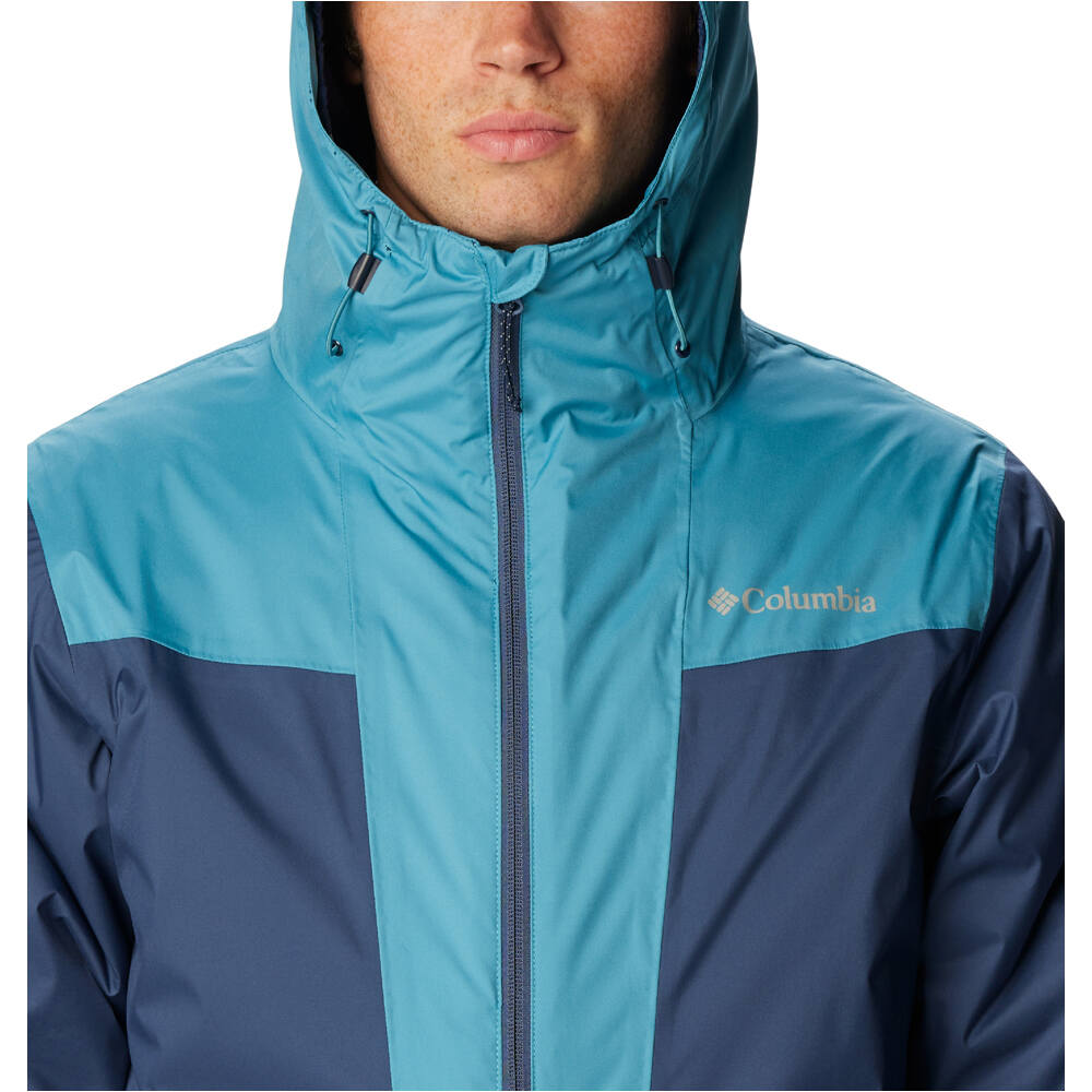 Columbia chaqueta impermeable insulada hombre Wallowa Park Interchange Jacket 06