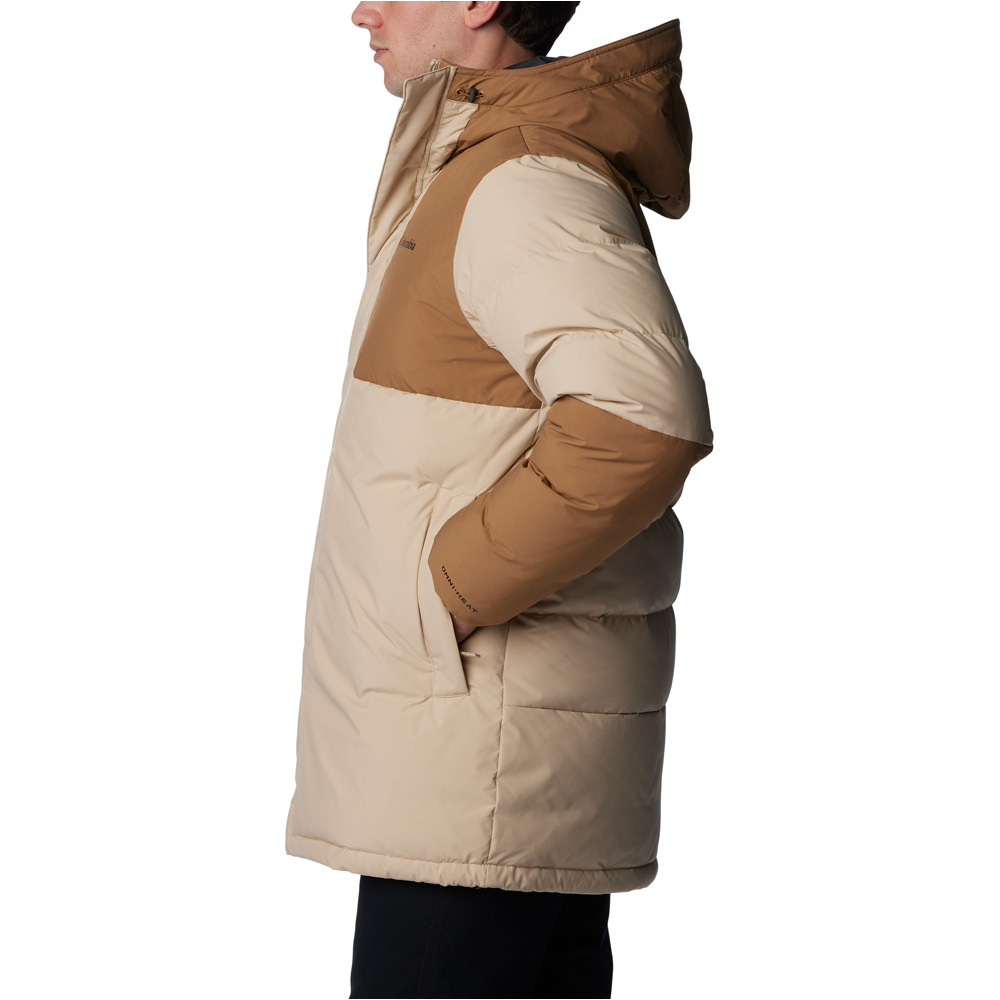 Columbia chaqueta outdoor hombre Aldercrest Down Parka vista detalle