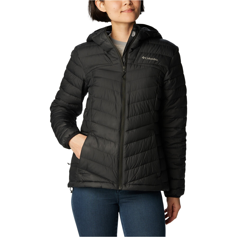 Columbia chaqueta outdoor mujer Westridge Hooded Down Jacket vista frontal