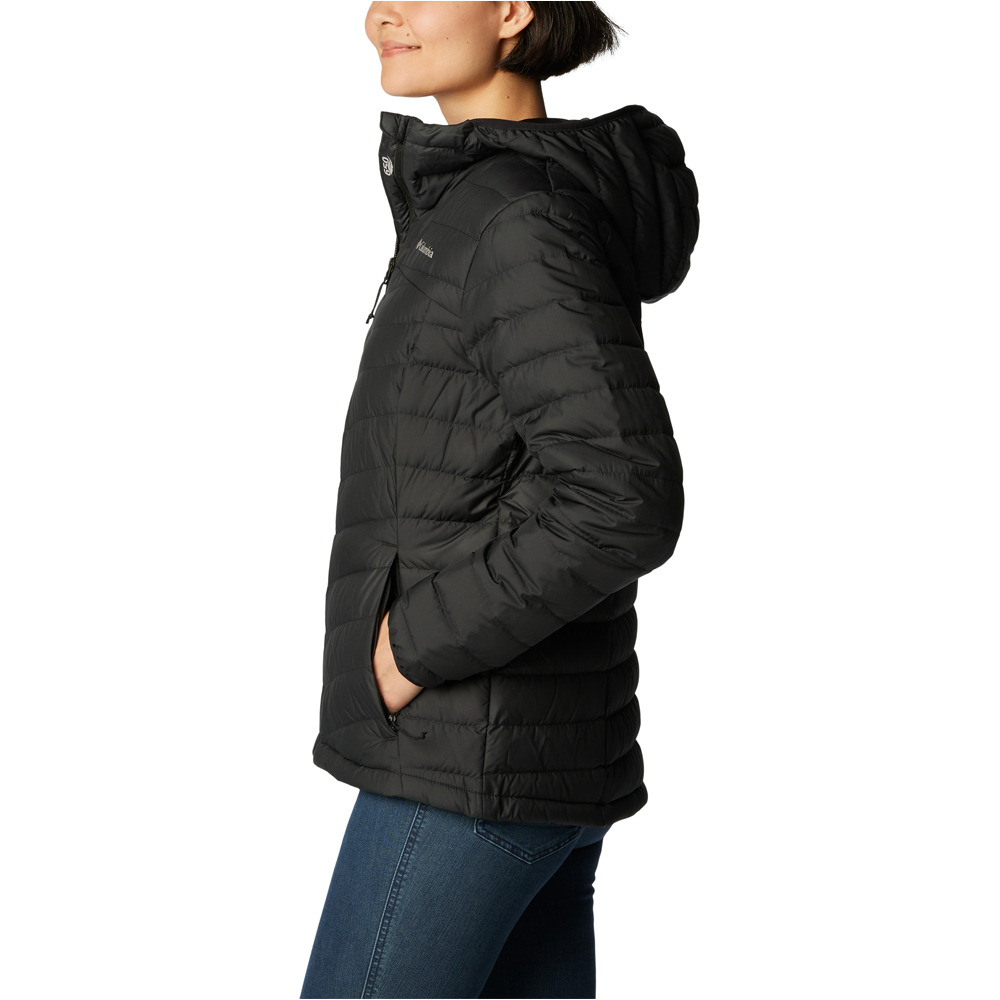 Columbia chaqueta outdoor mujer Westridge Hooded Down Jacket vista detalle