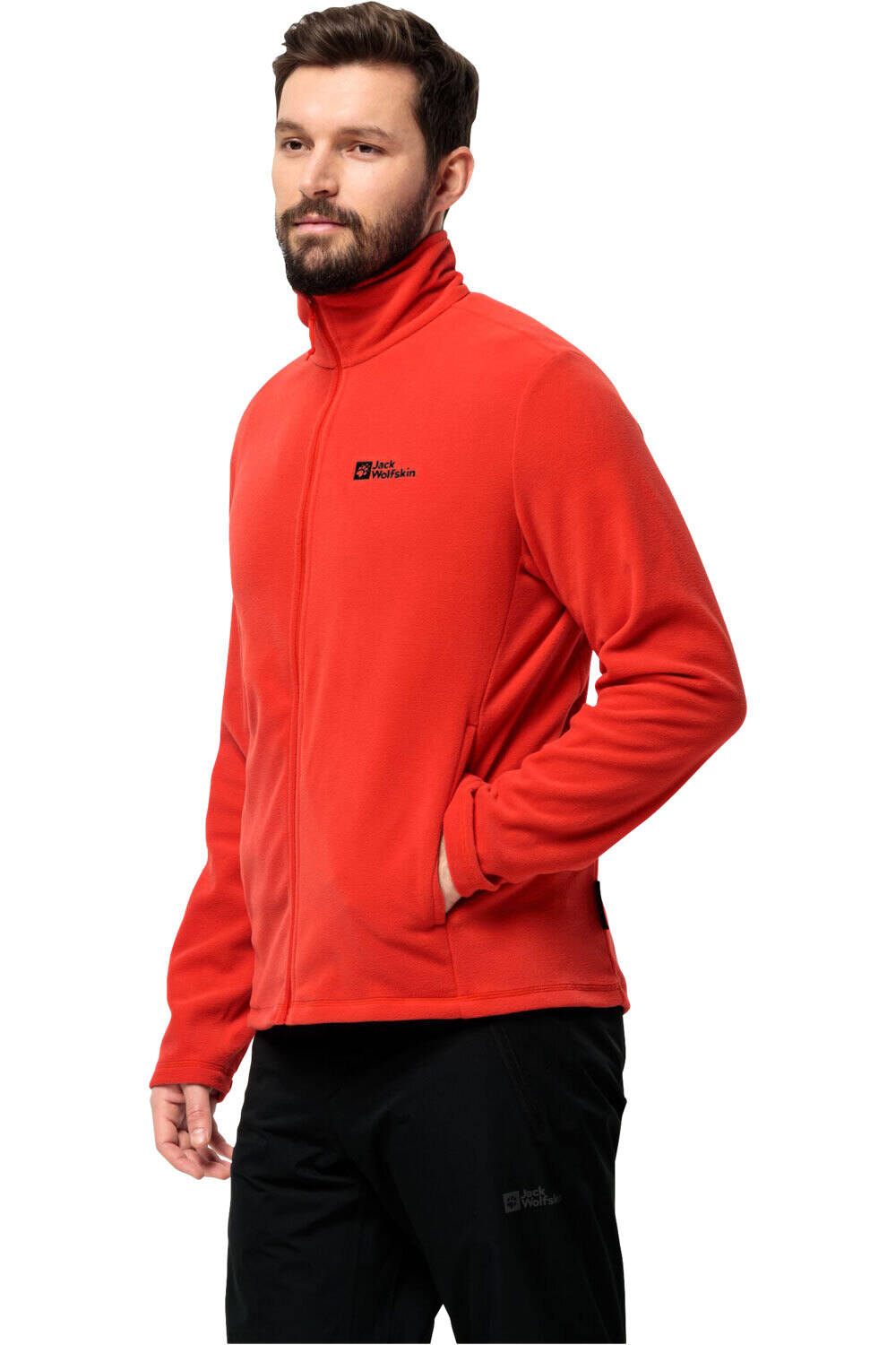 Taunus forro polar hombre Rojo (S)