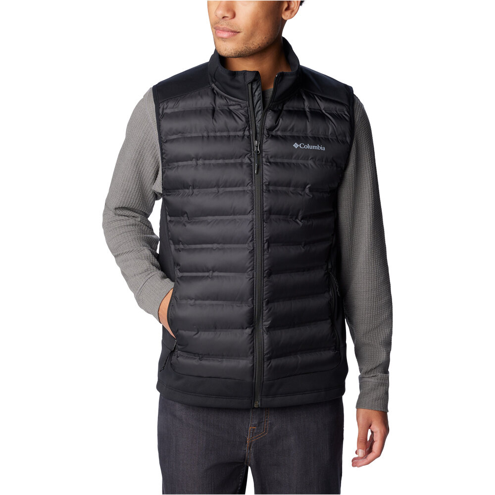 Columbia chaleco polar hombre Out-Shield Hybrid Vest vista frontal