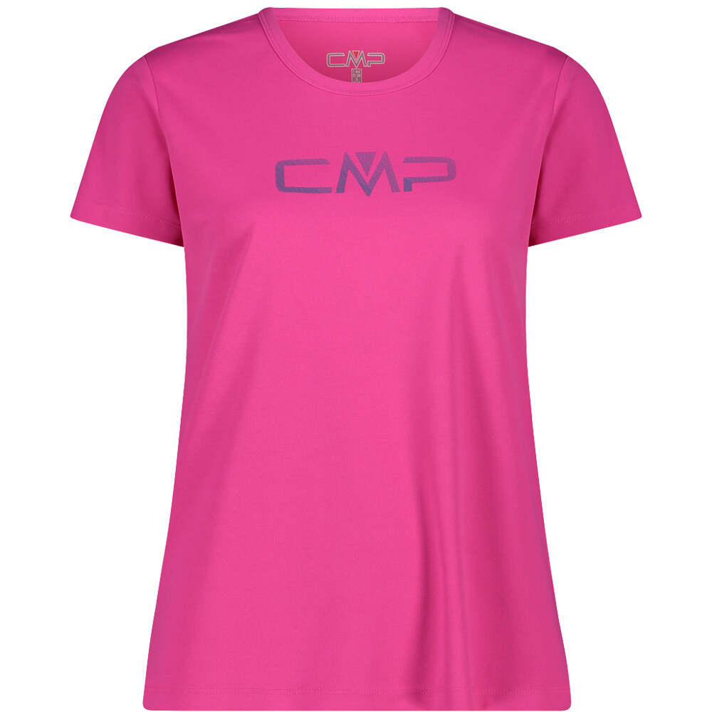 Woman co t-shirt camiseta montaña manga corta mujer