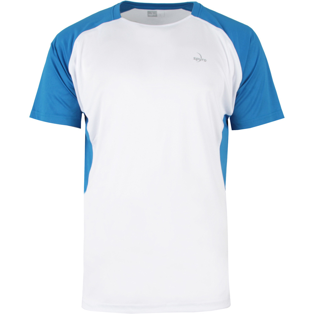 Spyro camiseta tenis manga corta hombre BUGATTI vista frontal