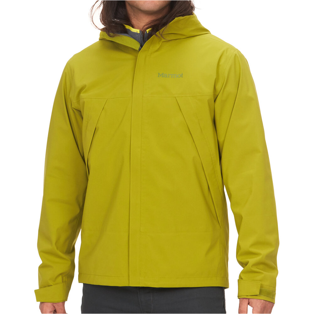 Marmot chaqueta impermeable hombre PreCip Eco Pro Jacket vista frontal