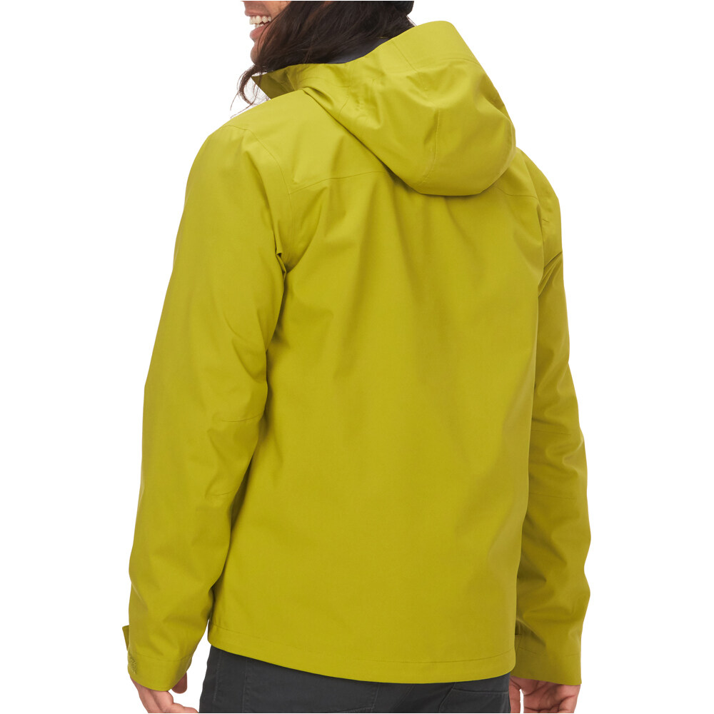 Marmot chaqueta impermeable hombre PreCip Eco Pro Jacket vista trasera