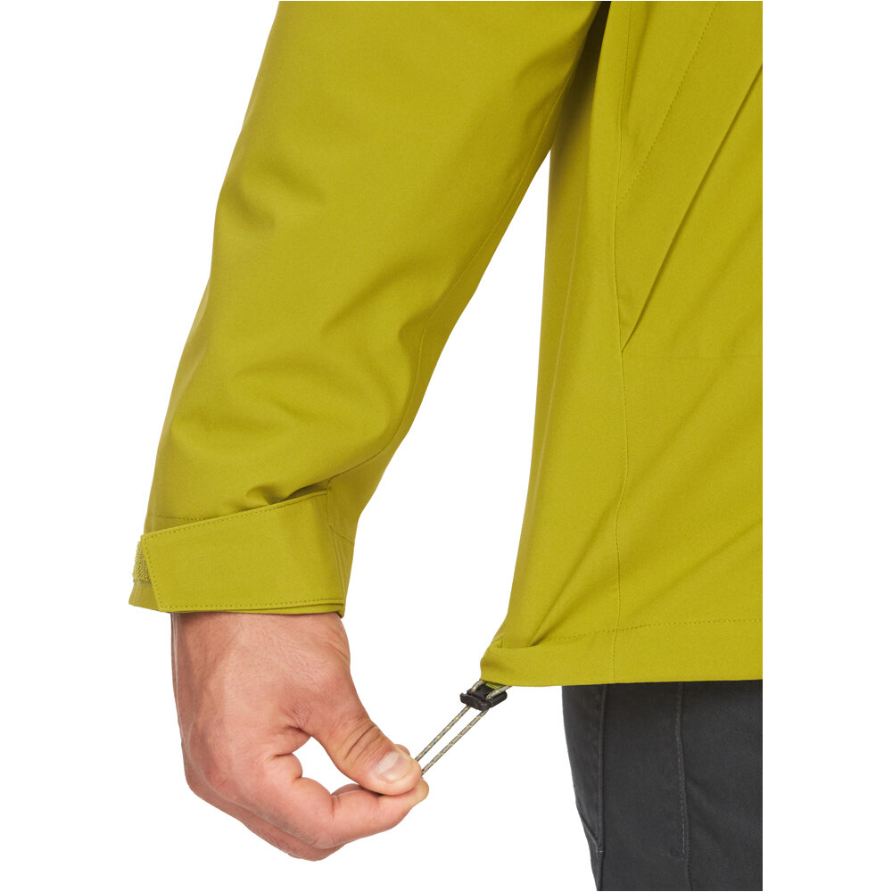Marmot chaqueta impermeable hombre PreCip Eco Pro Jacket vista detalle