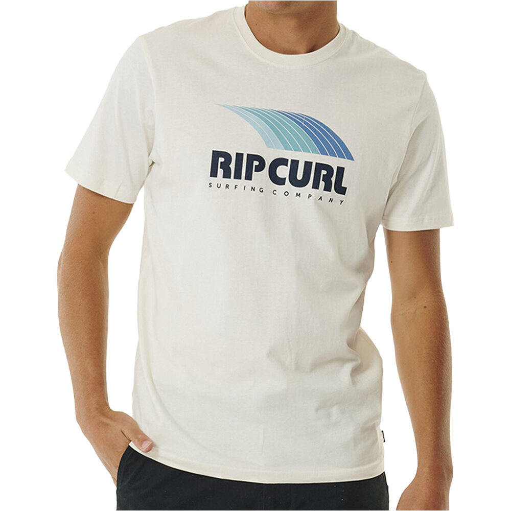 Rip Curl camiseta manga corta hombre SURF REVIVAL CRUISE TEE vista frontal