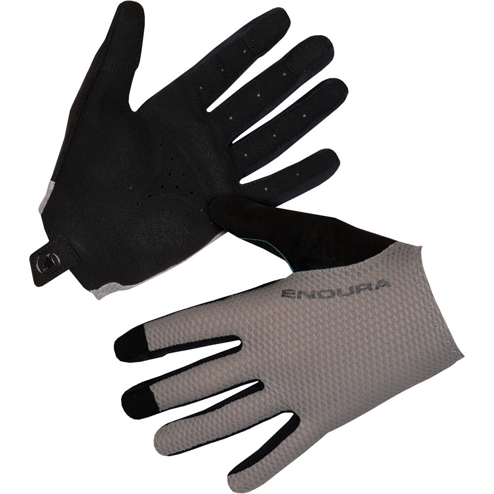 Egm guantes largos ciclismo Marron
