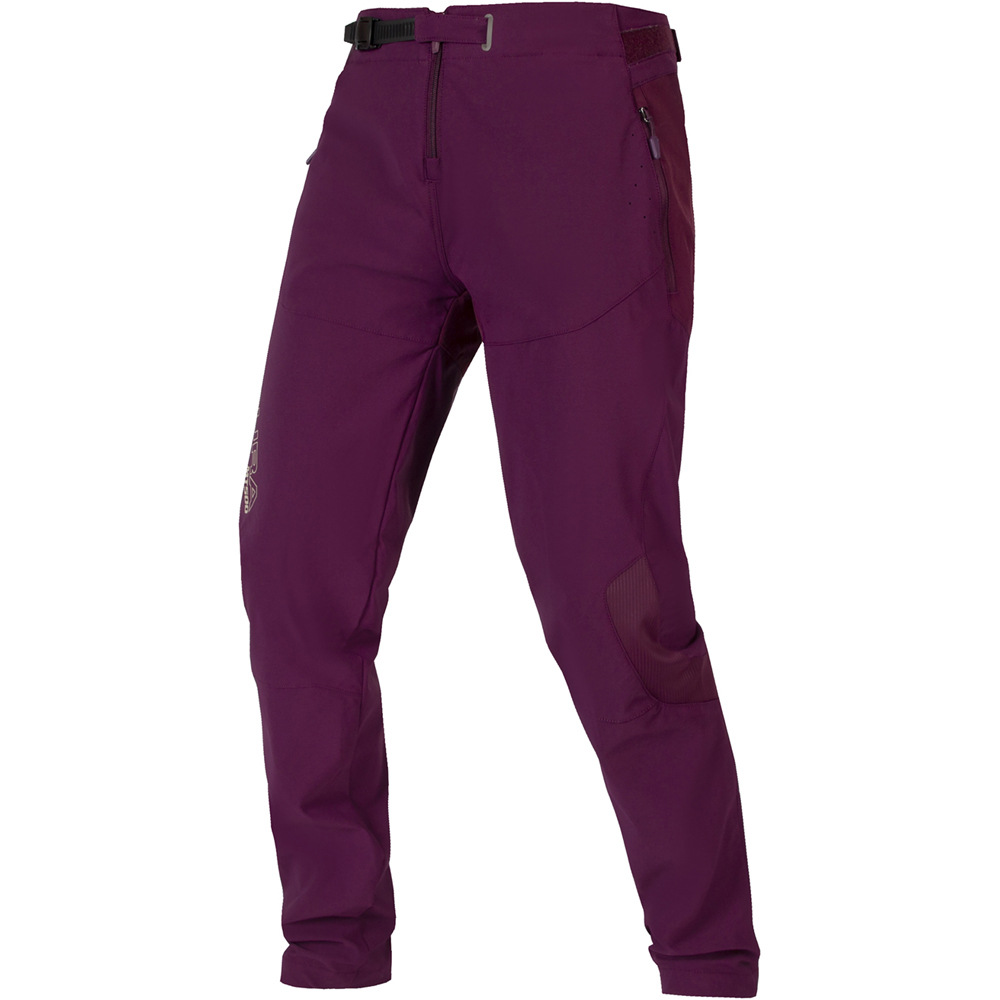 Mt500 burner pantalón largo ciclismo hombre Granate (XL)