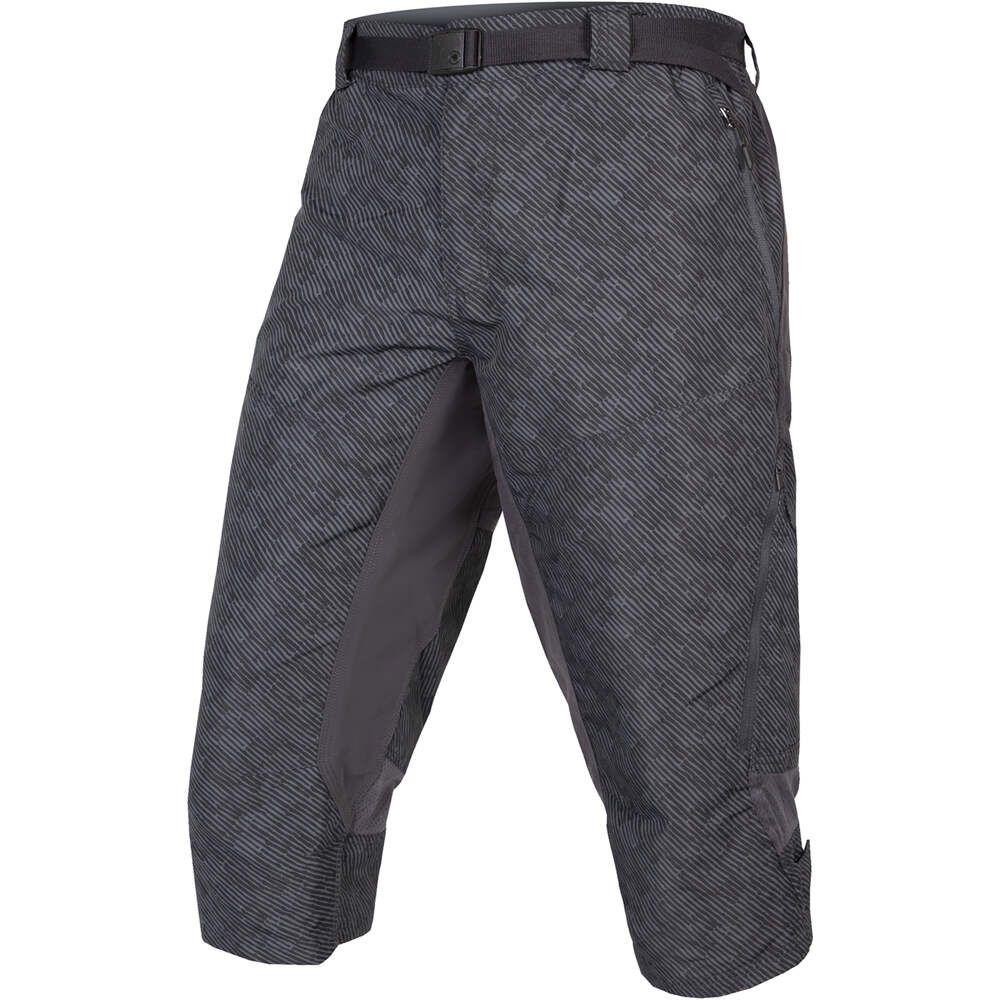 Hummvee pantalón largo ciclismo hombre Gris (S)