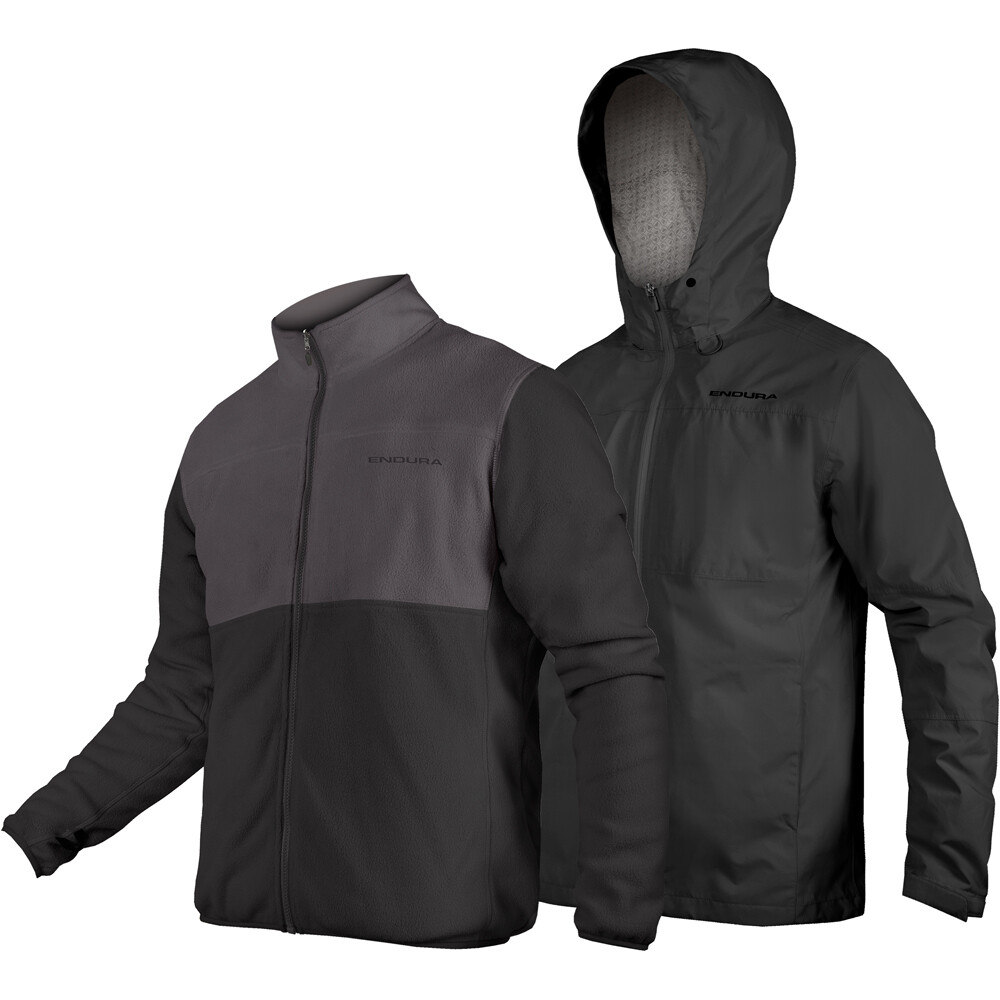 Endura hummvee 3 en 1 cortavientos ciclismo hombre